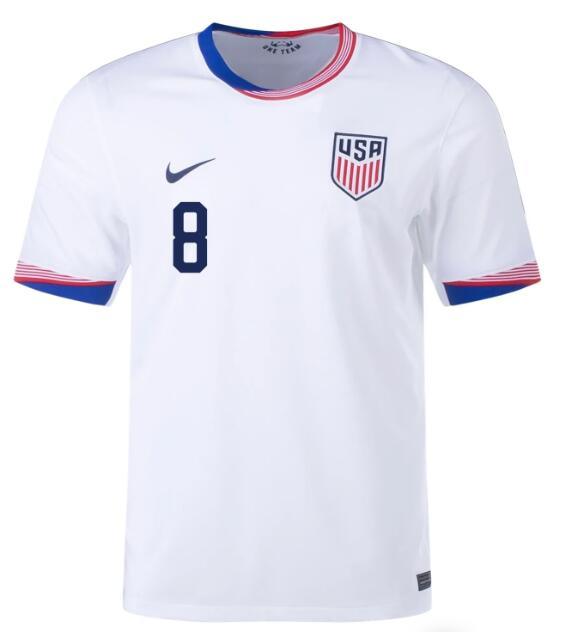 Youth 2024 United States MCKENNIE 8 Home Replica Jersey