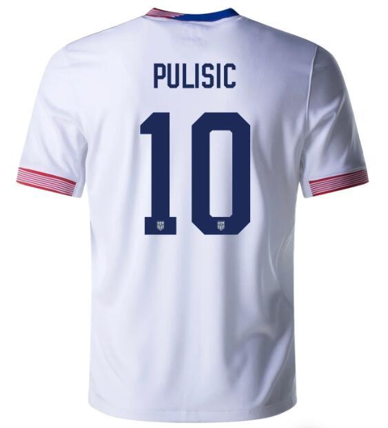 Youth 2024 United States PULISIC 10 Home Replica Jersey