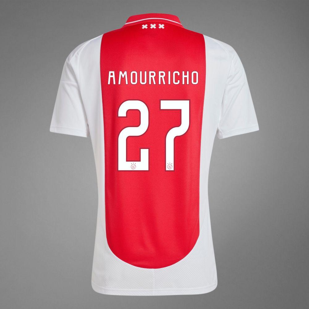 Youth 2024-25 Ajax AMOURRICHO 27 Home Replica Jersey