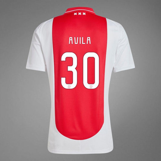 Youth 2024-25 Ajax AVILA 30 Home Replica Jersey