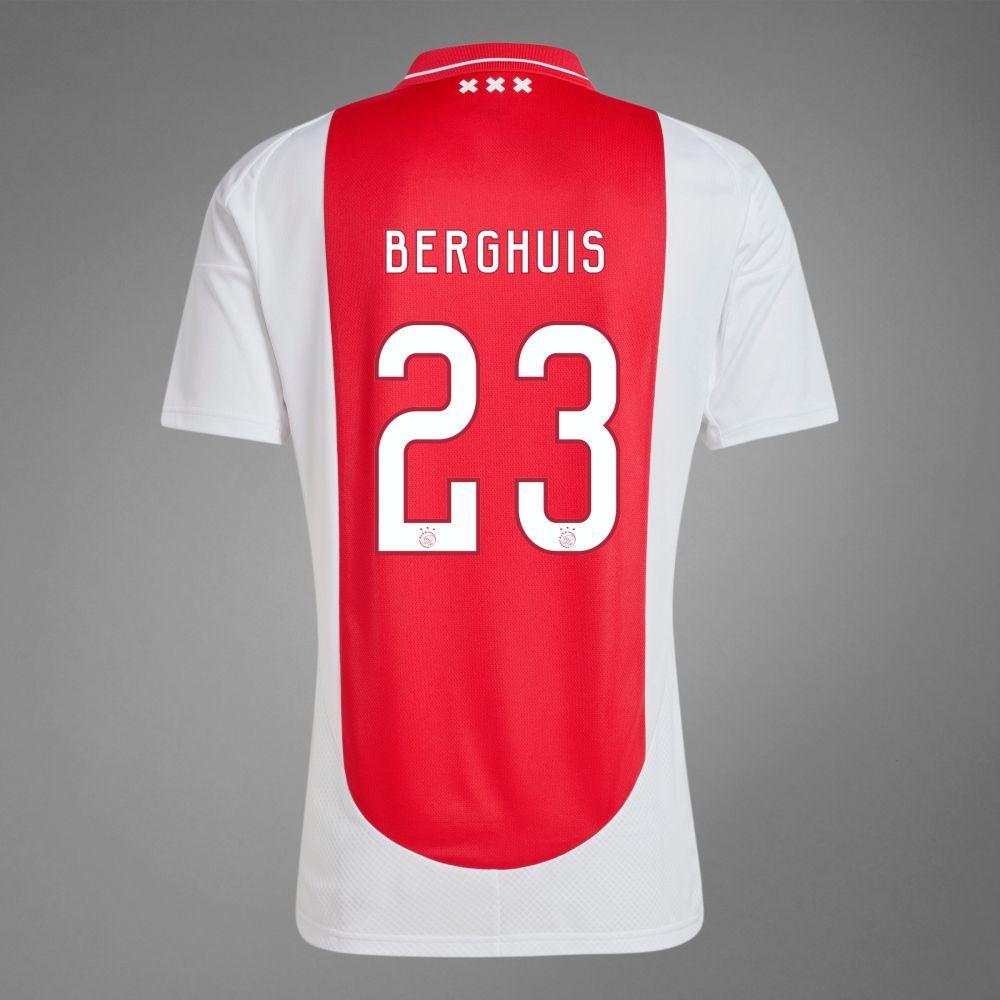 Youth 2024-25 Ajax BERGHUIS 23 Home Replica Jersey