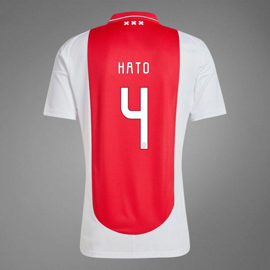 Youth 2024-25 Ajax HATO 4 Home Replica Jersey