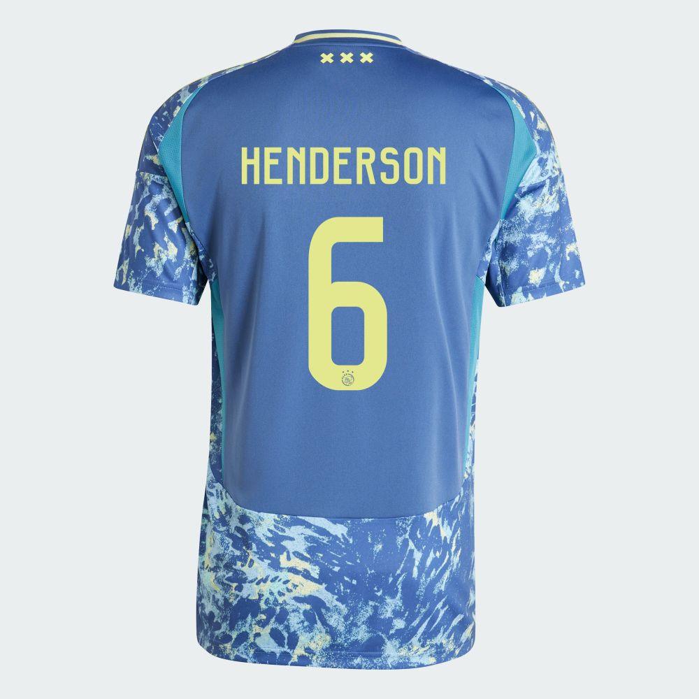 Youth 2024-25 Ajax HENDERSON 6 Away Replica Jersey