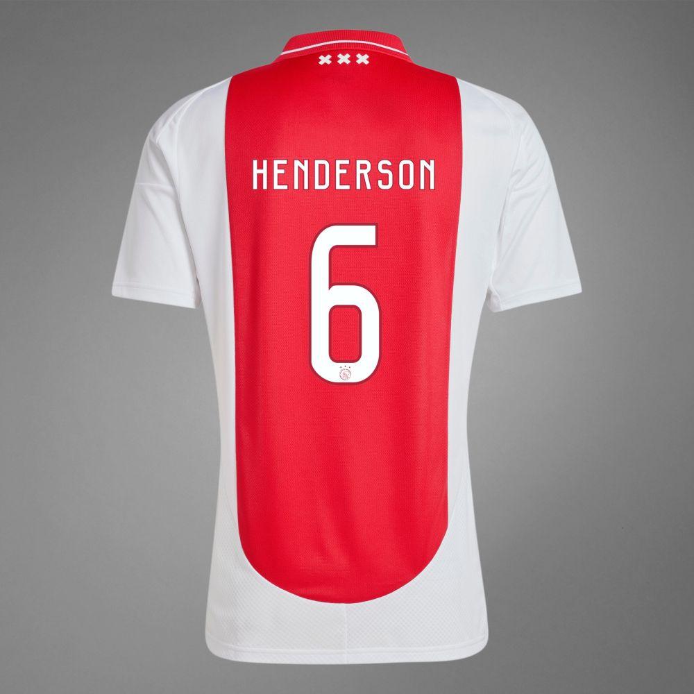 Youth 2024-25 Ajax HENDERSON 6 Home Replica Jersey