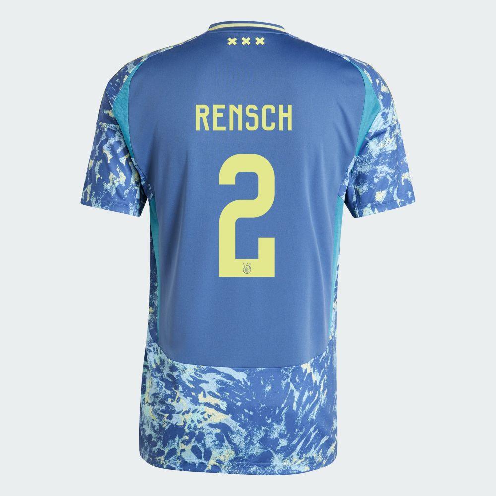 Youth 2024-25 Ajax RENSCH 2 Away Replica Jersey