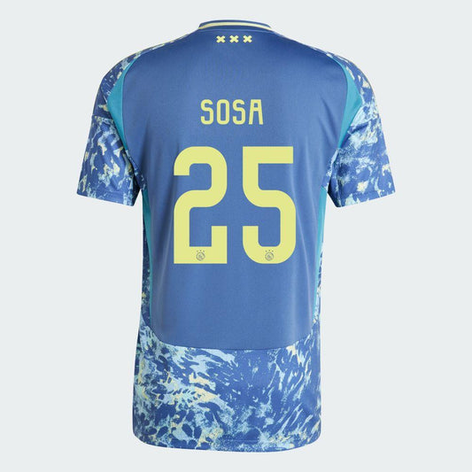 Youth 2024-25 Ajax SOSA 25 Away Replica Jersey