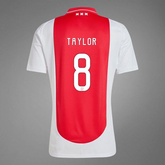 Youth 2024-25 Ajax TAYLOR 8 Home Replica Jersey