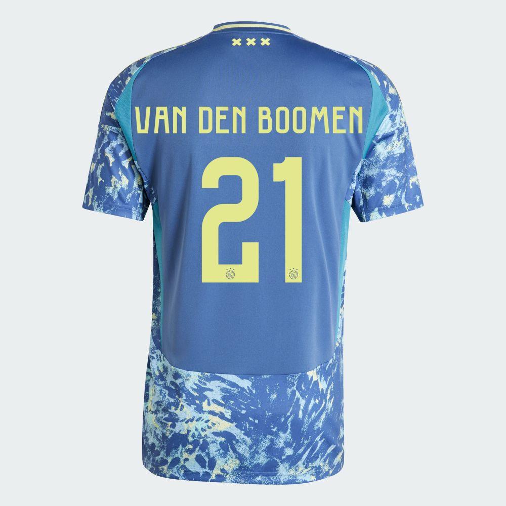 Youth 2024-25 Ajax VAN DEN BOOMEN 21 Away Replica Jersey