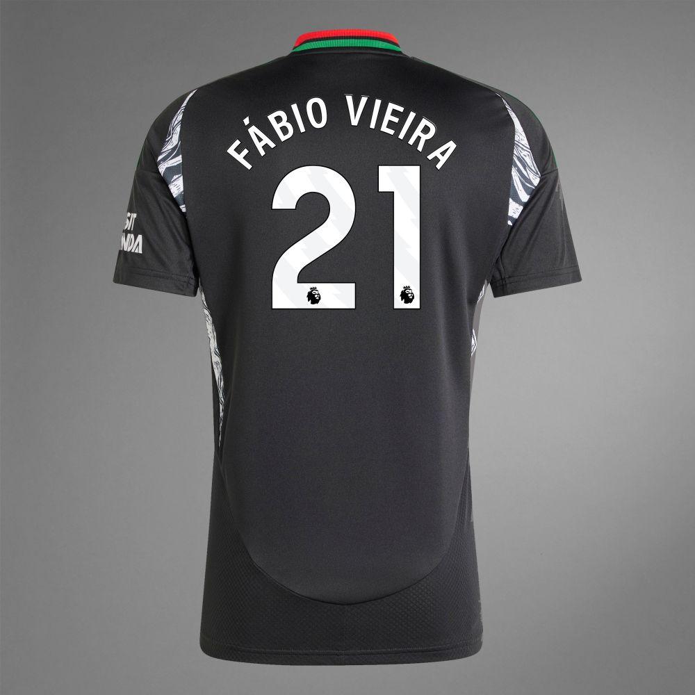 2024-25 Arsenal FABIO VIEIRA 21 Away Soccer Authentic Jersey