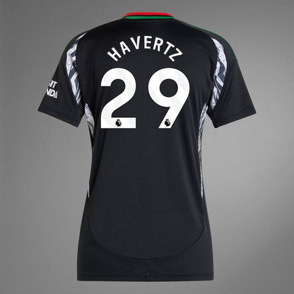 Women's 2024-25 Arsenal HAVERTZ 29 Away Replica Jersey