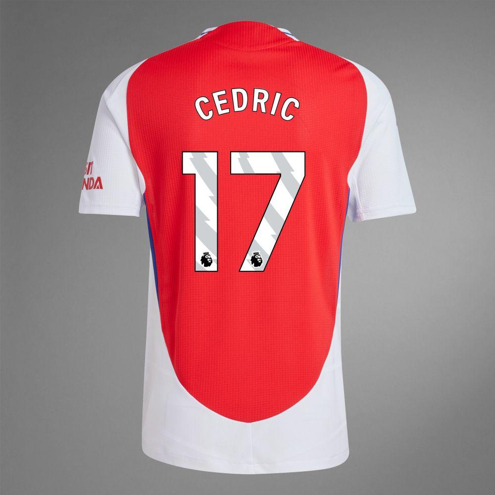 2024-25 Arsenal Home CEDRIC 17 Soccer Authentic Jersey