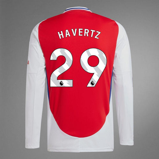 2024-25 Arsenal Home HAVERTZ 29 Long Sleeve Replica Jersey