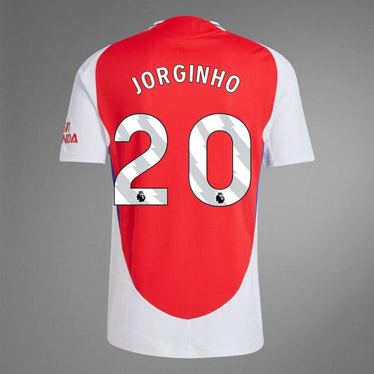 2024-25 Arsenal Home JORGINHO 20 Soccer Authentic Jersey