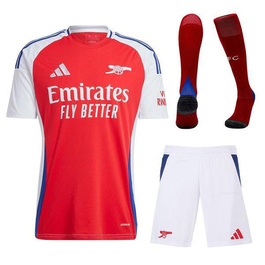 2024-25 Arsenal Home Replica Jersey - Personalized Men Full Kit