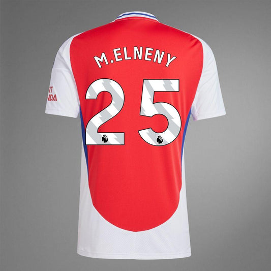 Youth 2024-25 Arsenal Home M.ELNENY 25 Soccer Replica Jersey