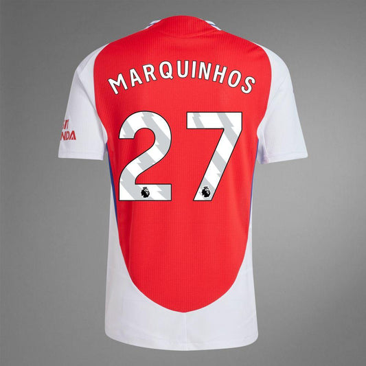 2024-25 Arsenal Home MARQUINHOS 27 Soccer Authentic Jersey