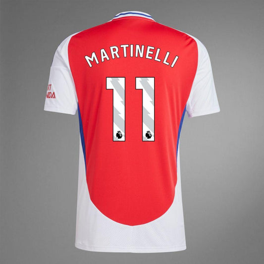 Youth 2024-25 Arsenal Home MARTINELLI 11 Soccer Replica Jersey