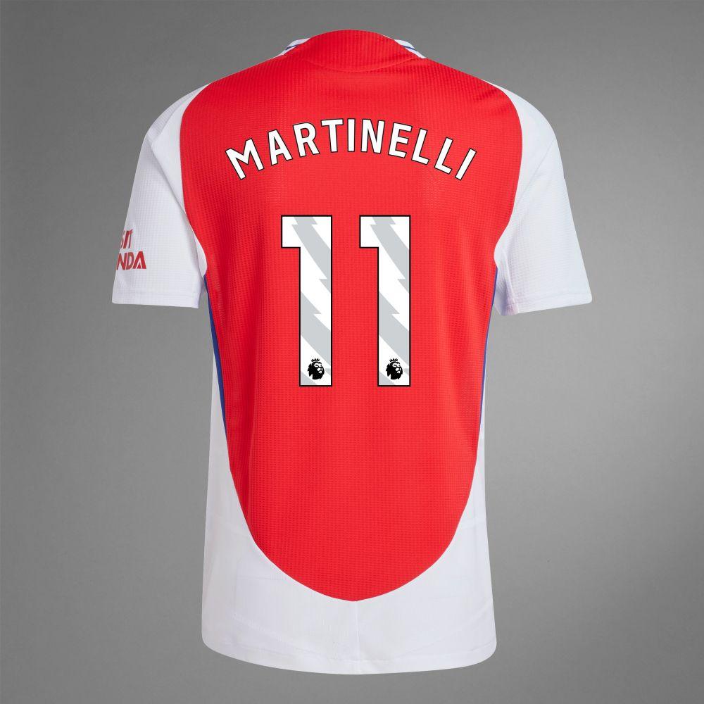 2024-25 Arsenal Home MARTINELLI 11 Soccer Authentic Jersey