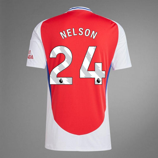 Youth 2024-25 Arsenal Home NELSON 24 Soccer Replica Jersey