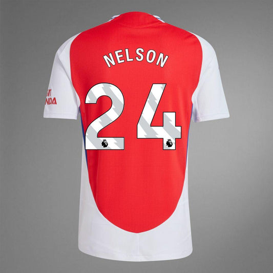 2024-25 Arsenal Home NELSON 24 Soccer Authentic Jersey