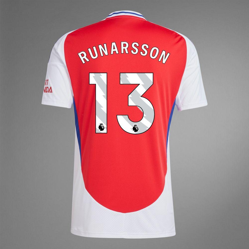 2024-25 Arsenal Home RUNARSSON 13 Soccer Replica Jersey