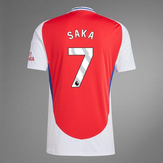 Youth 2024-25 Arsenal Home SAKA 7 Soccer Replica Jersey