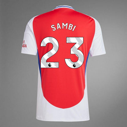 2024-25 Arsenal Home SAMBI 23 Soccer Replica Jersey