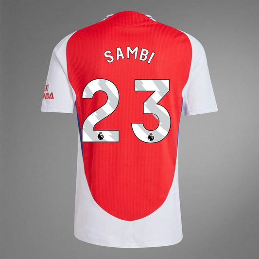 2024-25 Arsenal Home SAMBI 23 Soccer Authentic Jersey