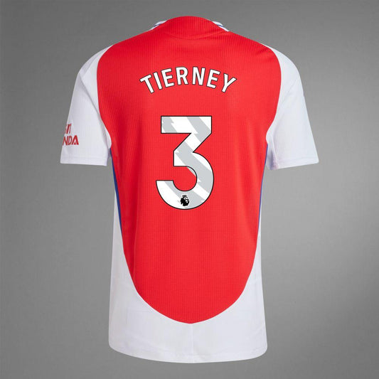 2024-25 Arsenal Home TIERNEY 3 Soccer Authentic Jersey