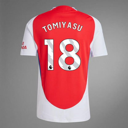 2024-25 Arsenal Home TOMIYASU 18 Soccer Authentic Jersey