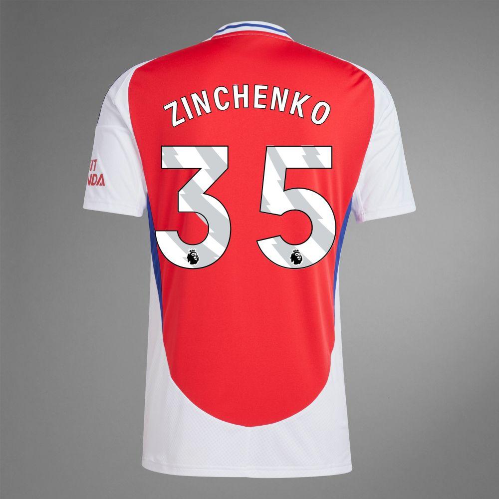 2024-25 Arsenal Home ZINCHENKO 35 Soccer Replica Jersey