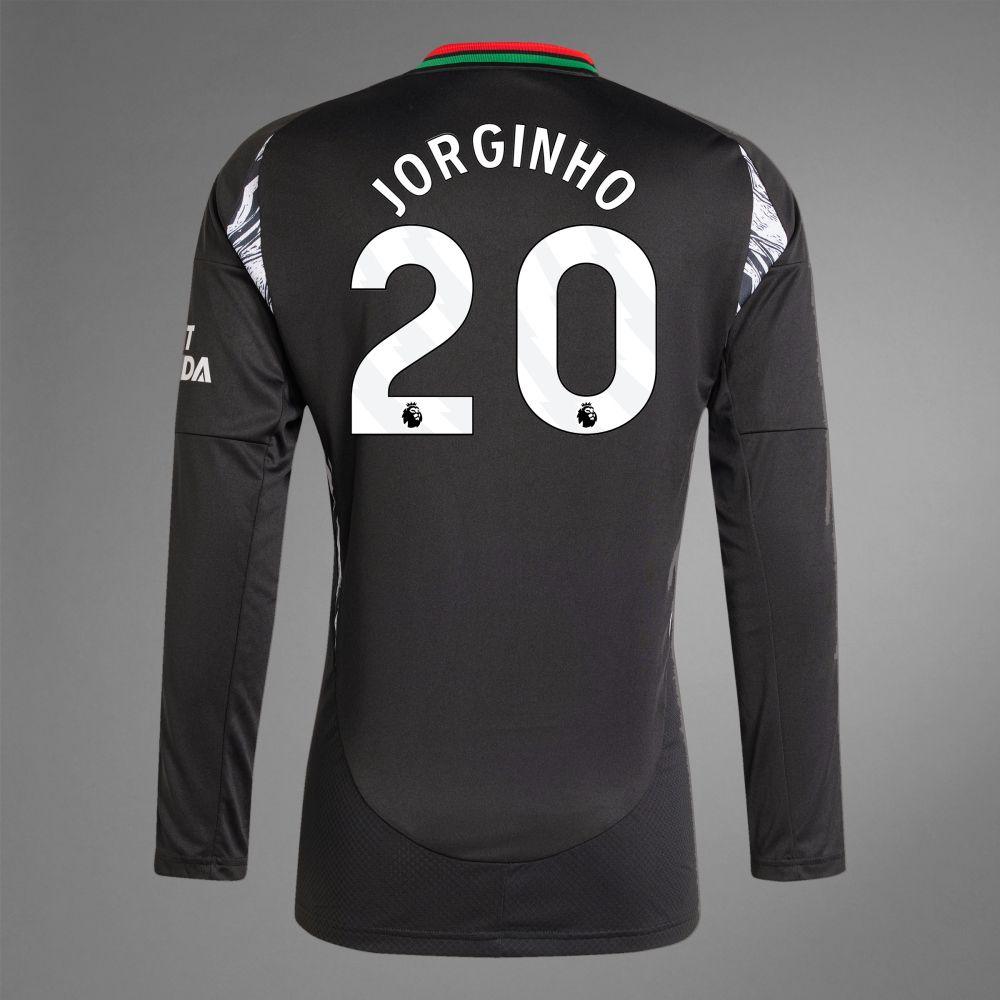 2024-25 Arsenal JORGINHO 20 Away Long Sleeve Replica Jersey