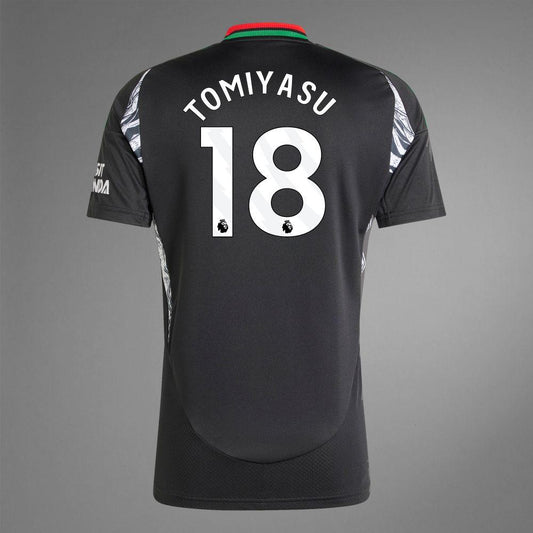 2024-25 Arsenal TOMIYASU 18 Away Soccer Authentic Jersey