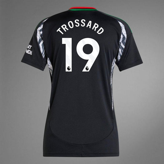 Women's 2024-25 Arsenal TROSSARD 19 Away Replica Jersey