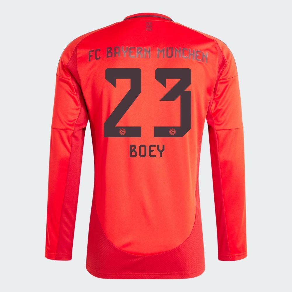 2024-25 Bayern Munich BOEY 23 Home Long Sleeve Replica Jersey