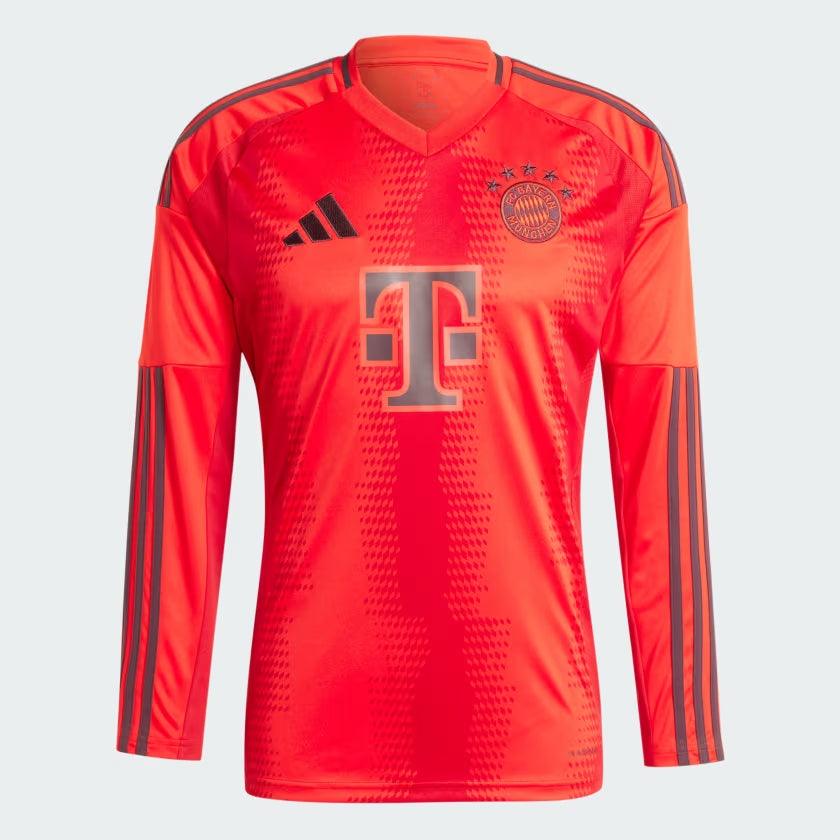 2024-25 Bayern Munich BOEY 23 Home Long Sleeve Replica Jersey