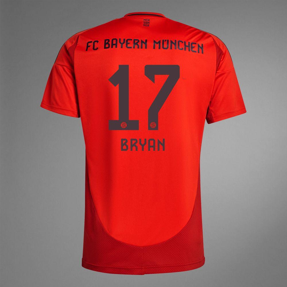 2024-25 Bayern Munich BRYAN 17 Home Replica Jersey