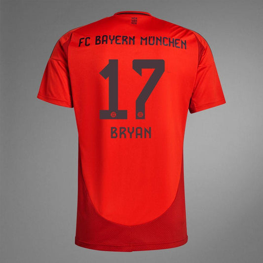 2024-25 Bayern Munich BRYAN 17 Home Replica Jersey