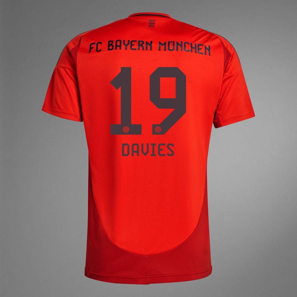 2024-25 Bayern Munich DAVIES 19 Home Replica Jersey