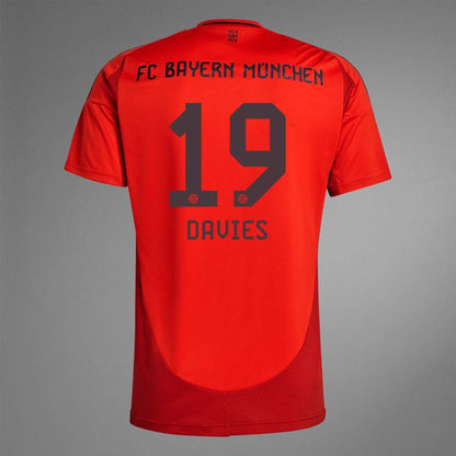 2024-25 Bayern Munich DAVIES 19 Home Replica Jersey