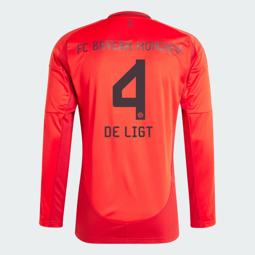 2024-25 Bayern Munich DE LIGT 4 Home Long Sleeve Replica Jersey