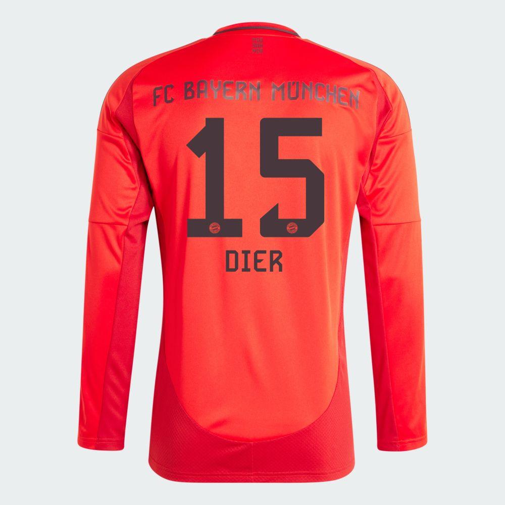 2024-25 Bayern Munich DIER 15 Home Long Sleeve Replica Jersey