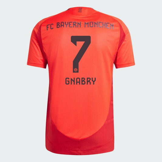 2024-25 Bayern Munich GNABRY 7 Home Authentic Jersey