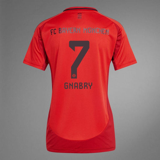 Women's 2024-25 Bayern Munich GNABRY 7 Home Replica Jersey