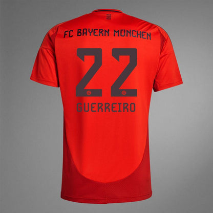 2024-25 Bayern Munich GUERREIRO 22 Home Replica Jersey