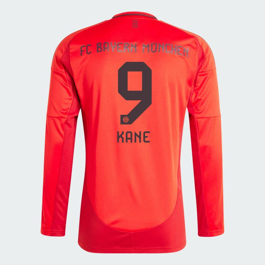 2024-25 Bayern Munich KANE 9 Home Long Sleeve Replica Jersey