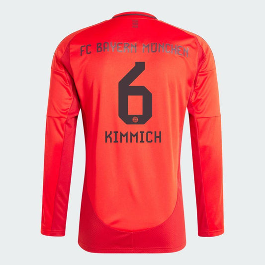 2024-25 Bayern Munich KIMMICH 6 Home Long Sleeve Replica Jersey