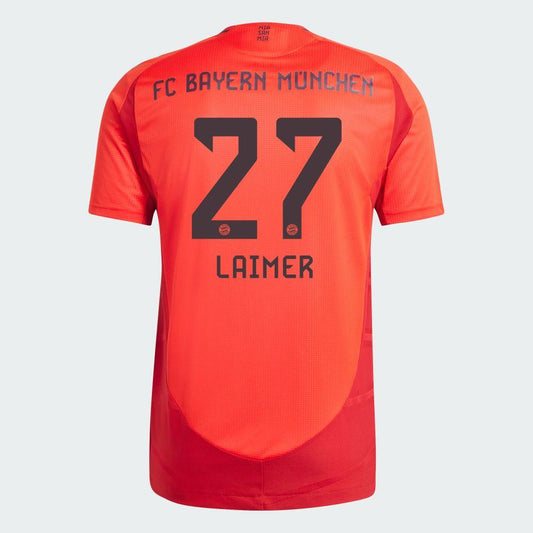 2024-25 Bayern Munich LAIMER 27 Home Authentic Jersey