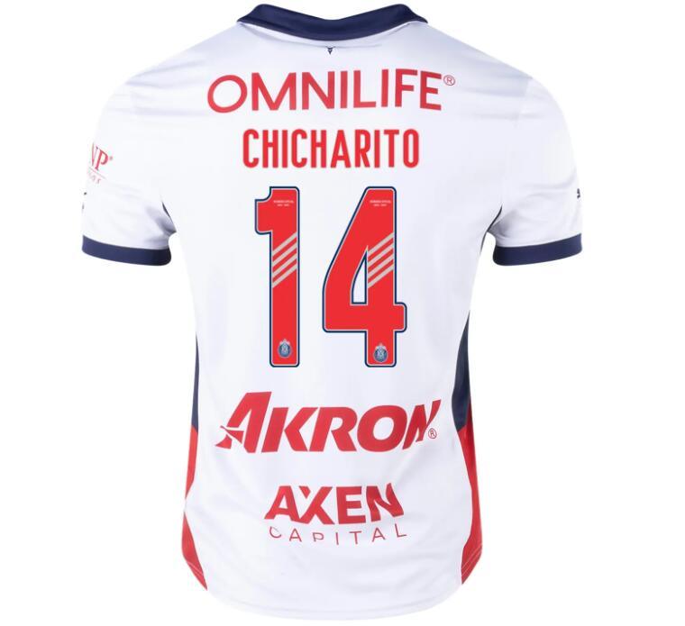 Youth 2024-25 Chivas Chicharito 14 Away Replica Jersey