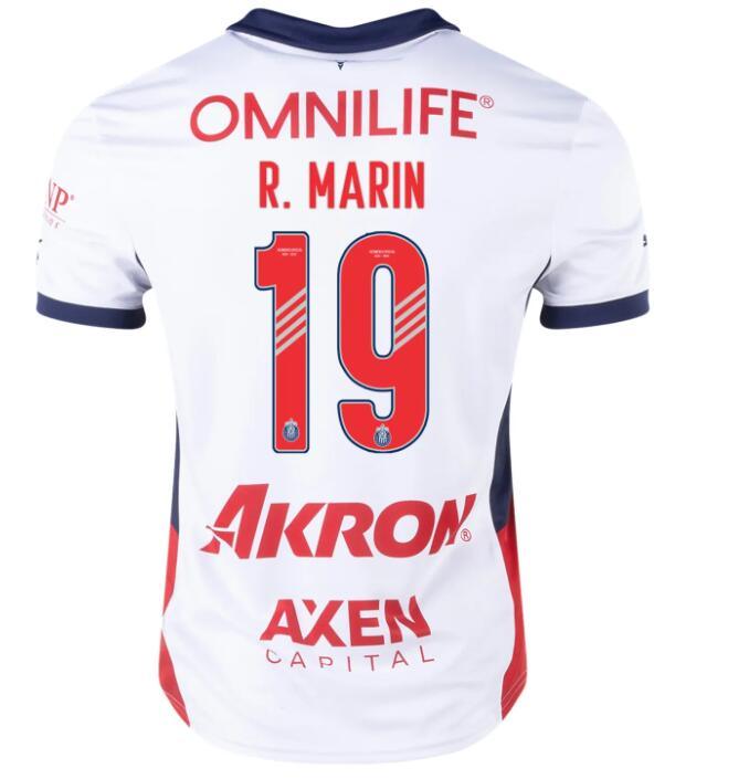 Youth 2024-25 Chivas R. Marin 19 Away Replica Jersey